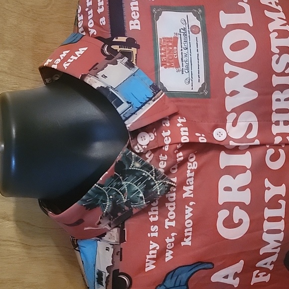 National Lampoon Christmas Vacation Hawaiian Shirt 4XL Clark Griswold - Picture 2 of 6